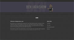 Desktop Screenshot of benjarashow.com